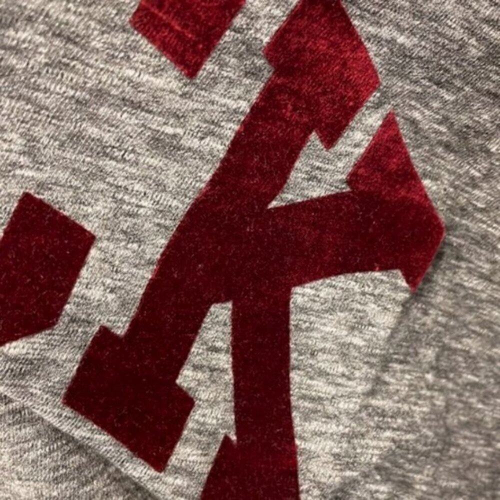 Zadig & Voltaire Flocked Rock Detail Tee Gray M - Picture 6 of 9